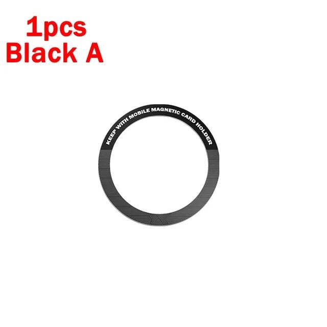 7/5/1pcs Universal Stainless Steel Magnetic Metal Plate Ring for Apple IPhone 15 14 Magsafe Wireless Charger Metal Iron Stickers