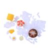 DIY Resin Play Food Accessories: Corn, Shrimp, Cream Glue, Hair Clip Figurines