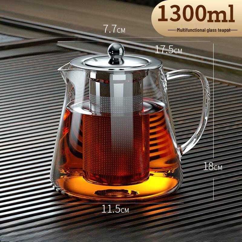 TLAKEHO 1300ml Glass Teapot
