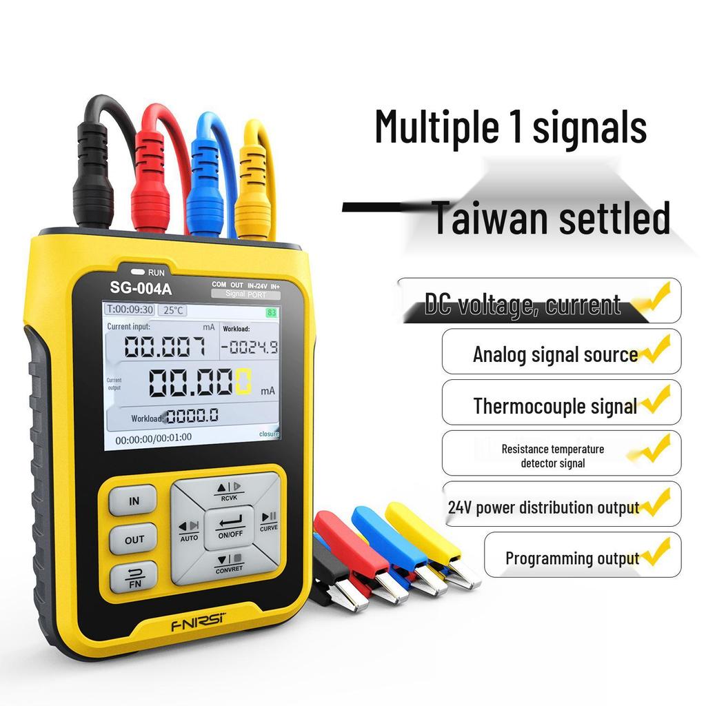 SG-004 Multifunction Signal Generator & Process Calibrator: 4-20mA Current, Voltage, Thermocouple, Resistance