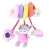 Infant Spiral Activity Toy Hanging Baby Crib Plush Toys for Stroller Crib Car Seat