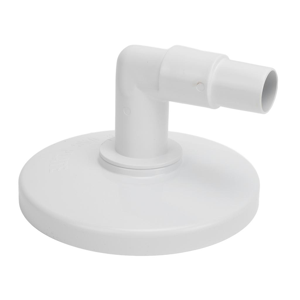 Skimmer Vacuum Plate with 90 Degree Elbow Adapter Swimming Pool Large Size Skimmer Plate Replacement for Hayward SP11071
