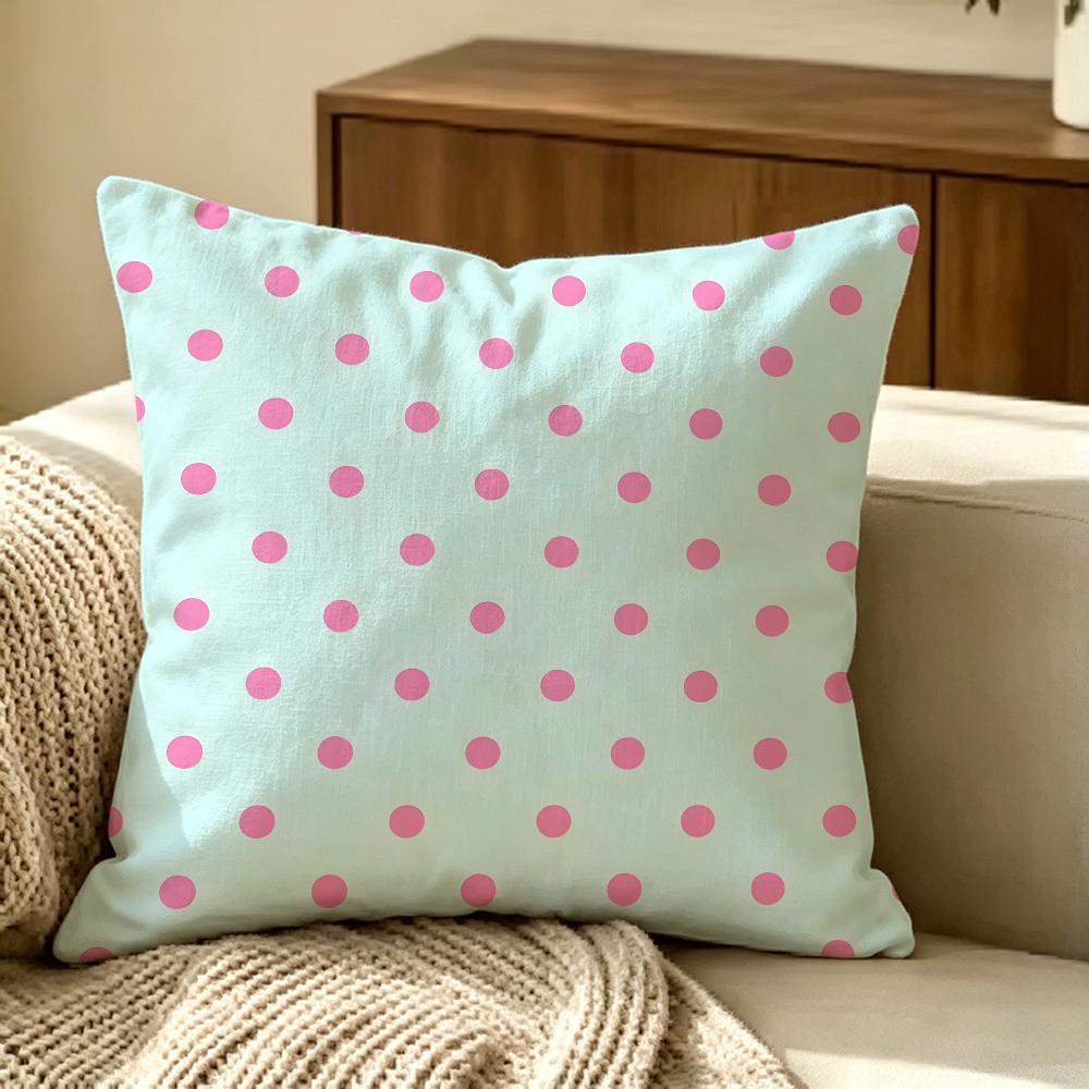 Graphic Polka Dot Cushion Cover Pillow Cover Nordic Minimalist Throw Doublesided Print Cushion Case For Sofa Bedroom Decor