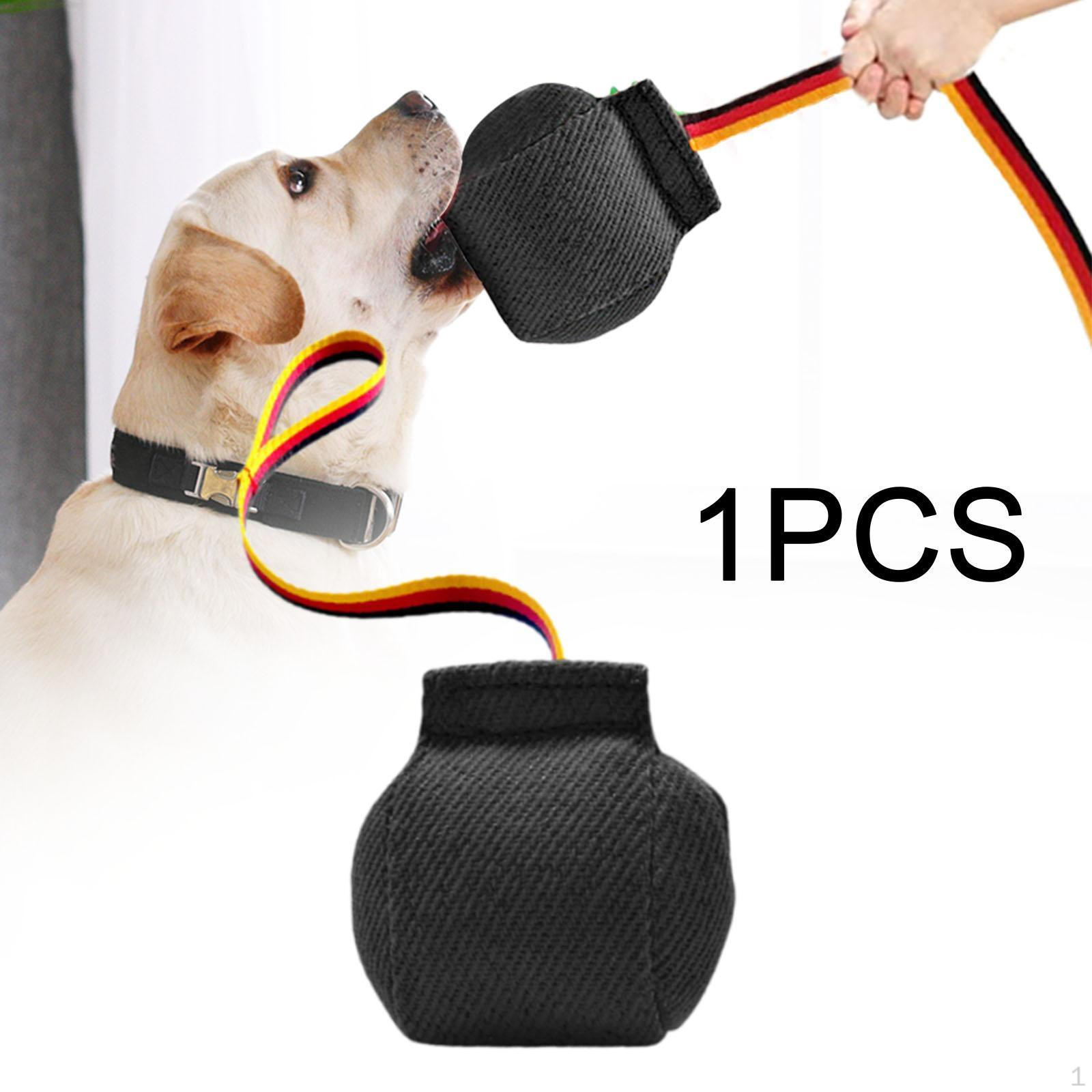 

Dog Bite Tug Toy Training,Portable,Bite Resistant Sturdy Pillow Interactive for Black