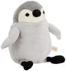 Shinada Global Mochi Series Mochipen Child Gray (M) 14 X 14 X 22 Cm Plush Penguin Animal MOPE-0230G