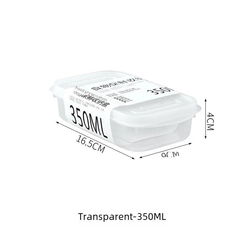 595 Modern Simple Style Portable Fridge Classification Preservation Box Meat Box Cold Storage Bento Onion Garlic Sub-box