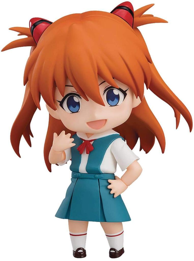 Nendoroid New Theatrical Edition Shikinami Asuka Langley ABS PVC Painted Movable Figure Evangelion Non-scale &