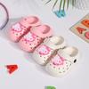 New Sanrio Child Summer Slipper Cute Hello Kitty Pattern Non-slip EVA Hole Shoes Beach Sandals Garden Shoes House Slippers