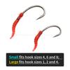 21pcs Carp Fishing Accessories Kit Worm Aligner Ring Swivel Hook Bead Size S L Small Fits Line Aligner Hook Sleeve For Carp Fishing Tackle