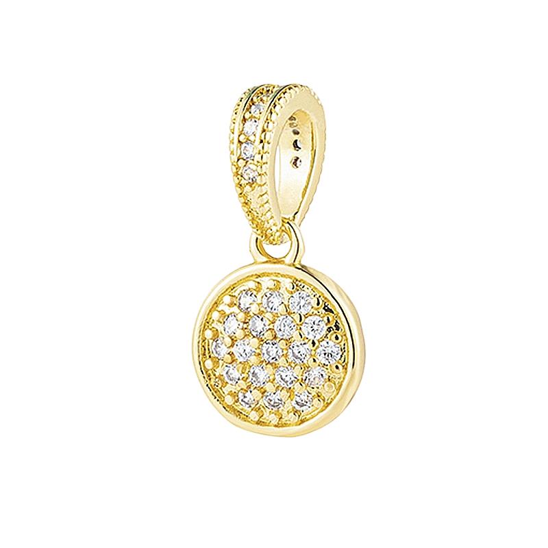 Nuevos Originales Brillantes Dorados Tortuga Serpiente Copo de Nieve Colgantes Charms Cuentas DIY Joyería para Mujer Regalo Cuentas Aptas para Pulseras