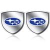1 Stück 3D Metall Auto Türschild Emblem Auto Karosserie Abzeichen Aufkleber Styling Für Subaru STI BRZ Impreza Forester Legacy Outback Levorg Tribeca