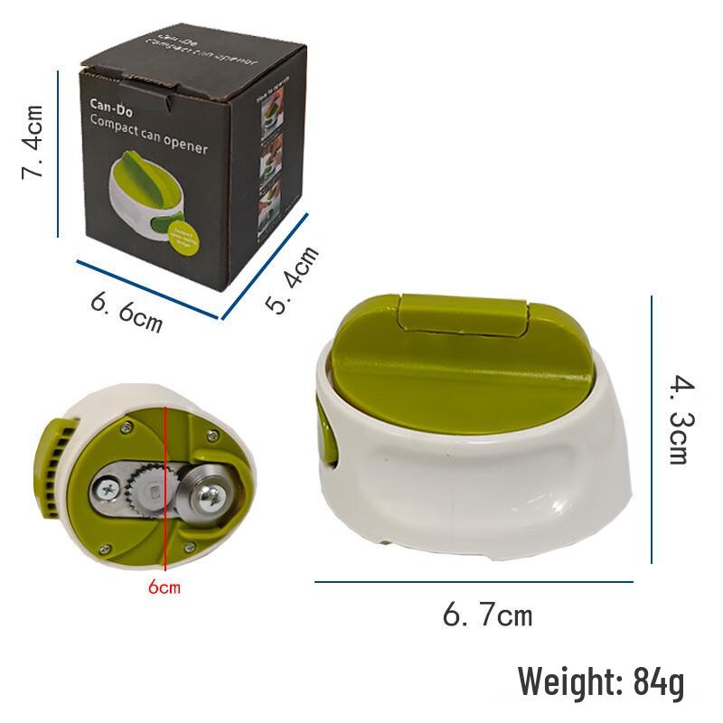 ZISIZ 5-in-1 Rotary Can & Bottle Opener