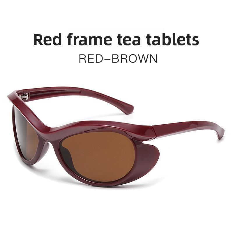 Fashion Cat Eye Glasses Men Women Pc Frame Uv400 Sun Protection For Travel And Parties