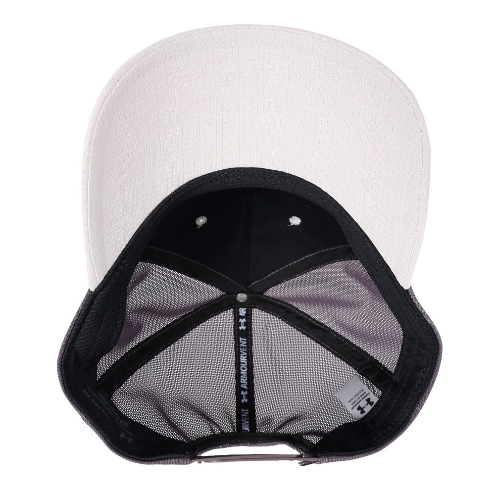 UA Armor Vent Trucker Cap Fog Ash Taupe Ash Taupe ONE SIZE [Under Armour] Iso-Chill