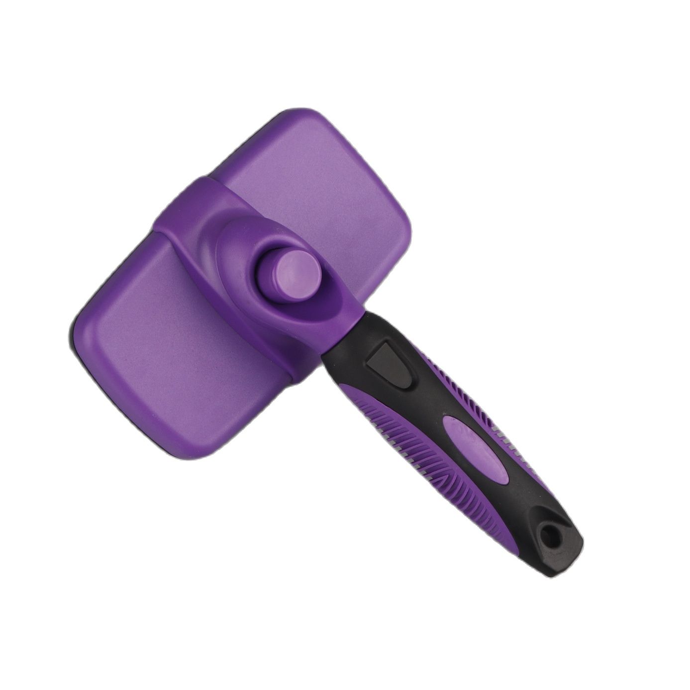 

Расческа для шерсти домашних животных, самоочищающиеся расчески для собак, игла из нержавеющей стали, щетка для домашних животных, расческа для удаления шерсти кошек, уход за шерстью собак, принадлежности для ухода за домашними животными 19 x 12.6cm фиоле