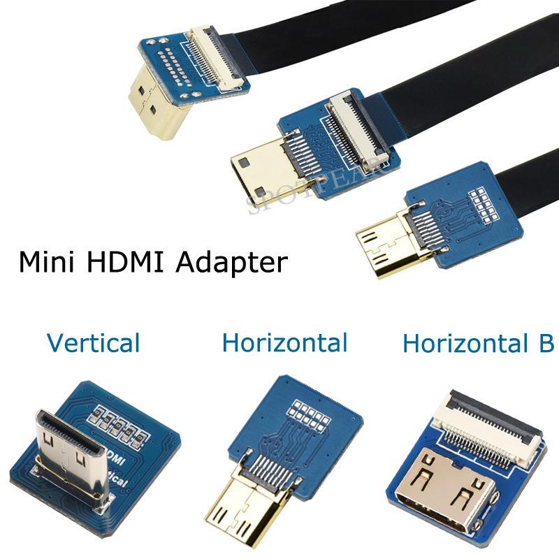 DIY HDMI Adapter Cable - Micro/Mini HDMI, Vertical/Horizontal Version