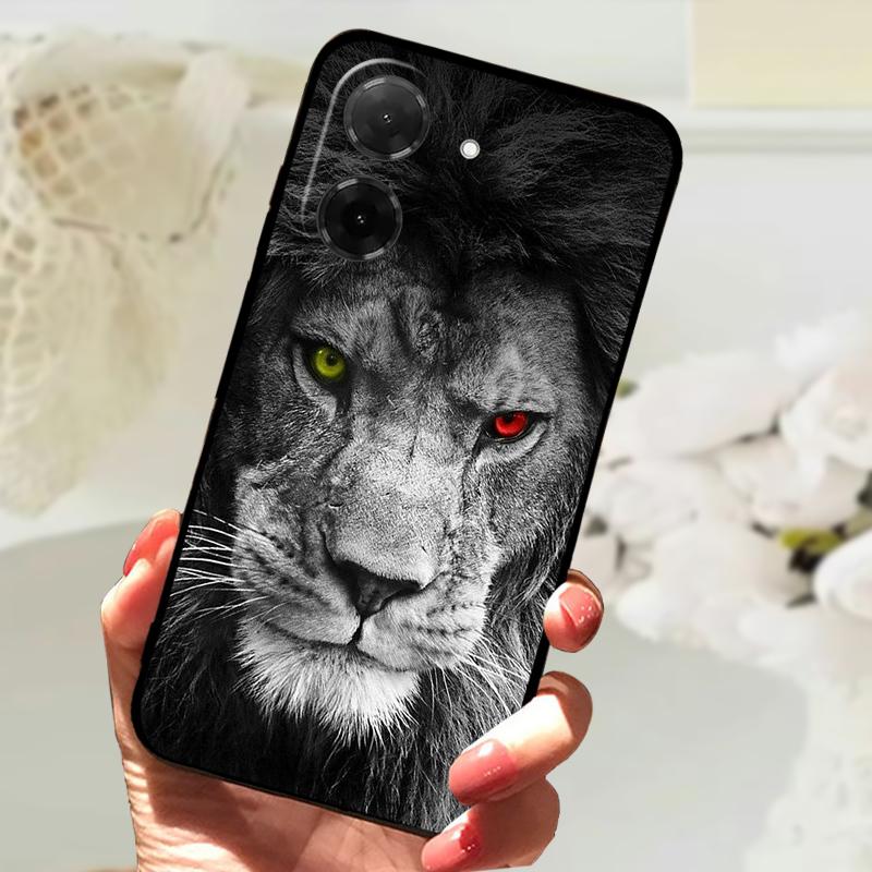 Phone Cases For Poco C71 4G Bumper Soft TPU Back Cover Case For Xiaomi Redmi A5 4G Cartoon Animal Shockproof Silicone Funda Capa