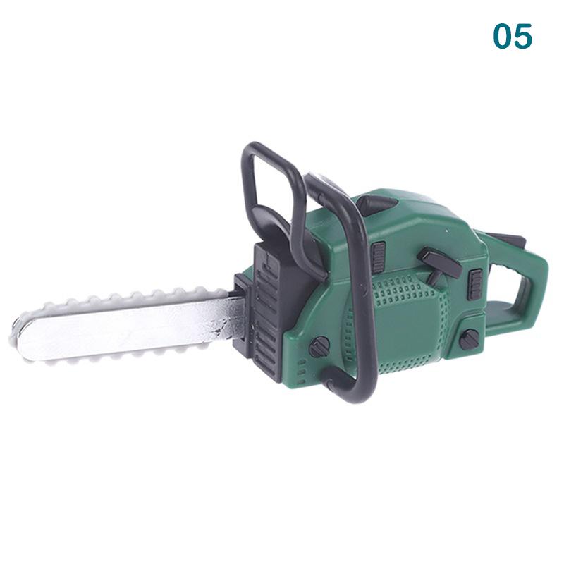 1Pc 1:12 Dollhouse Miniature Chain Saw Lawn Mower Model Simulation Repair Tool