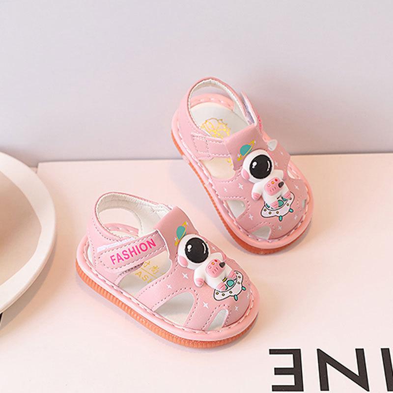 Baby Boys Girls Summer Casual Sandals With Soft Sole And Velcro Closure For Toddler Walks