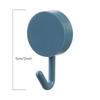 5pcs Self-adhesive Wall Mounted Hooks No Need To Drill Bathroom Door Kitchen Towel Hanger Hooks Home Storage Accessories