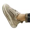 Summer breathable thin mesh thick-soled Forrest Gump board shoes casual sports net shoes running hollow trendy shoes