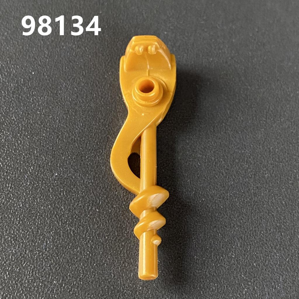 Small Particle Building Block Phantom Ninja Miniature Cane 98134 28556 Snake Cane, Pharaoh Scepter