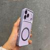 Upgraded Big Lens Protection Case for iPhone 17 ProMax Luxury Leather Casing with Magnetic Ring