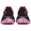 Anta 3 Point Rain 2 Cushioning Slip Resistant Low top Basketball Shoes Men's Black Pink Sneakers