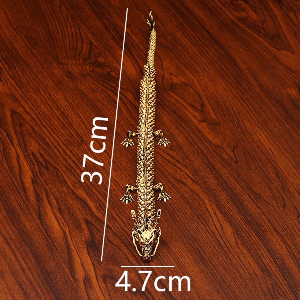 Alloy 3D three-dimensional activity dragon home office desktop antique dragon jewelry