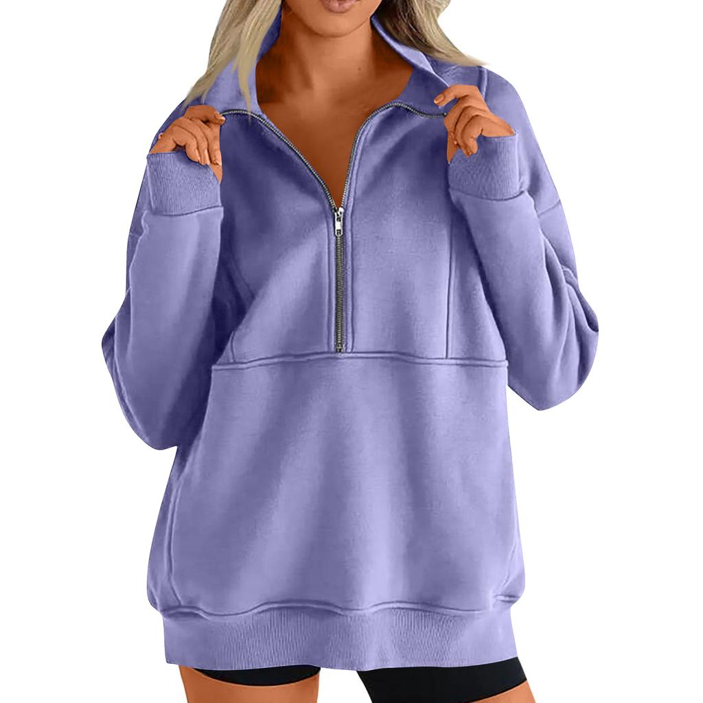 Womens Casual Long Sleeve Drawstring Sweatshirt Pullover Tops Loose Oversized Clothes