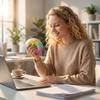 Stress Ball Slow-Rising Stress Relief Toy(Random Color)