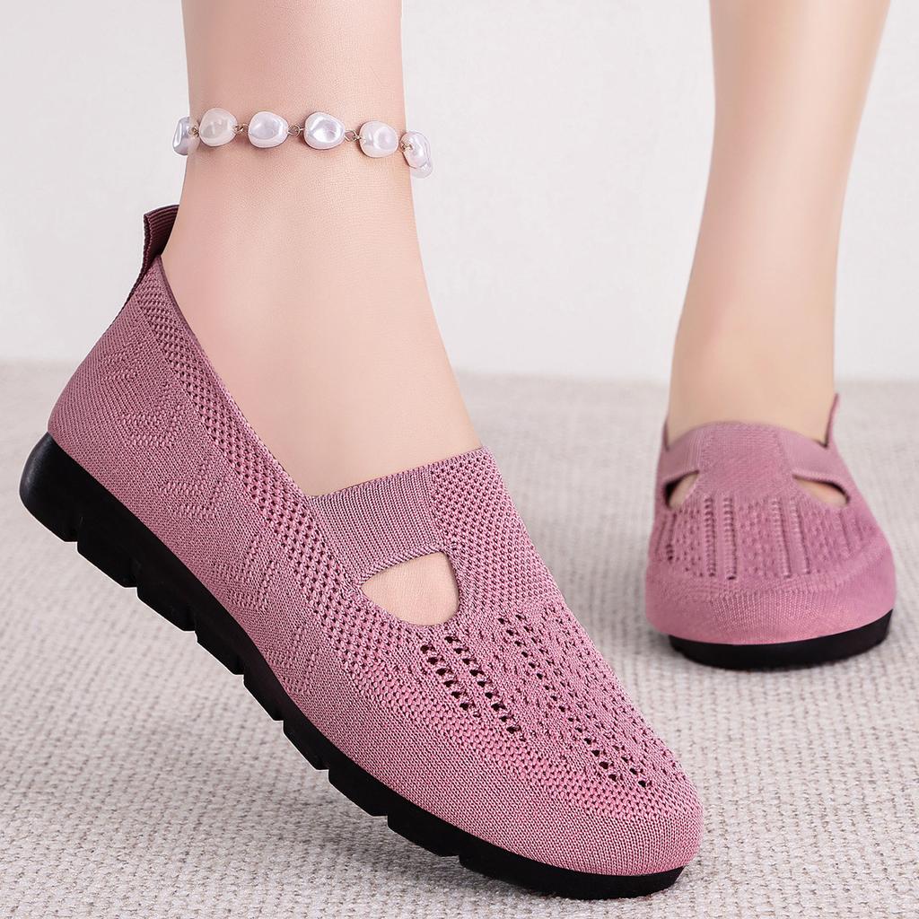 Women's Sports Shoes Hollow Sandals Mesh Casual Shoes Women's Shoes Comfortable Outdoor Sports Shoes Running Shoes
