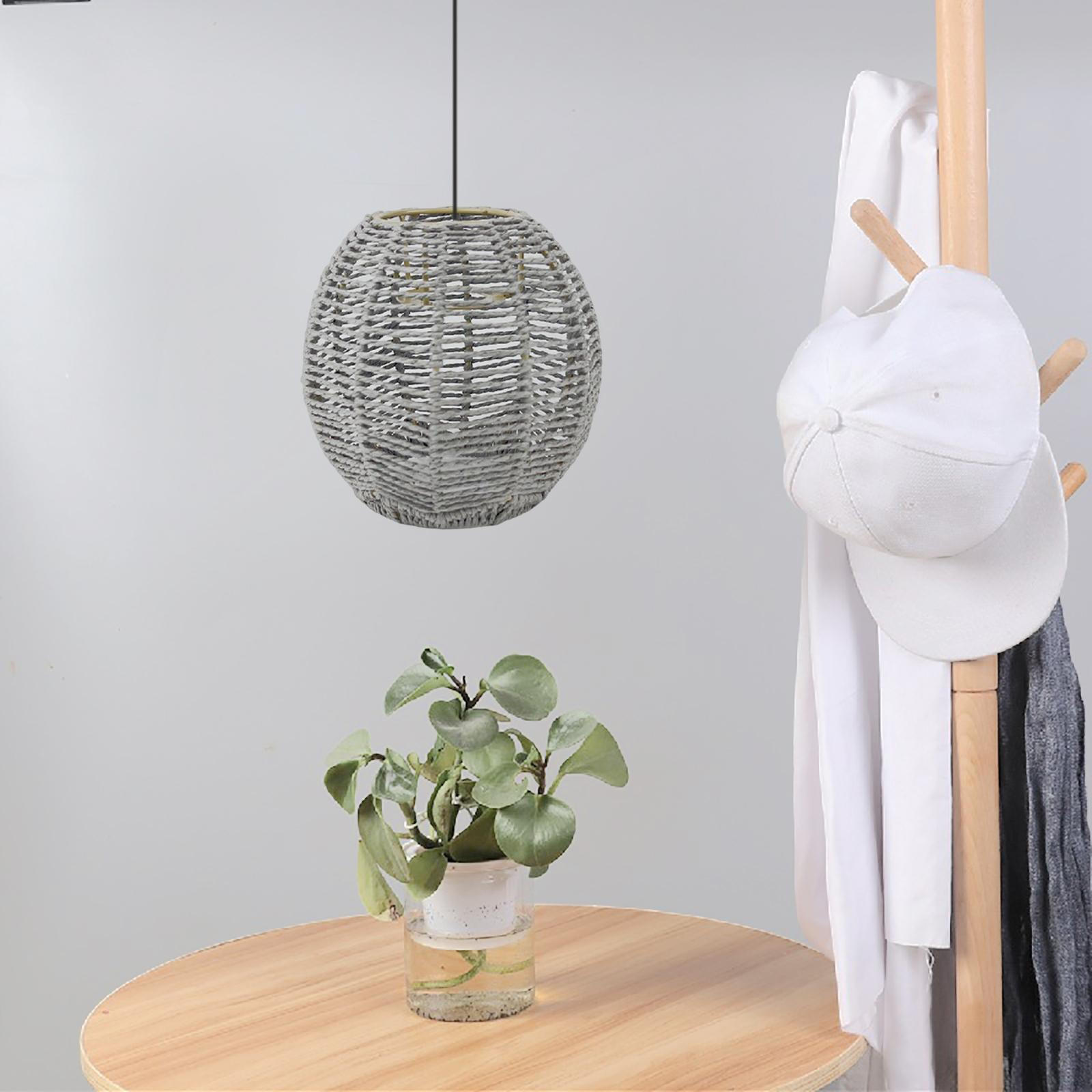 

Плетеный вручную абажур для подвесной лампы для гостиной, отеля, ресторана, столовой