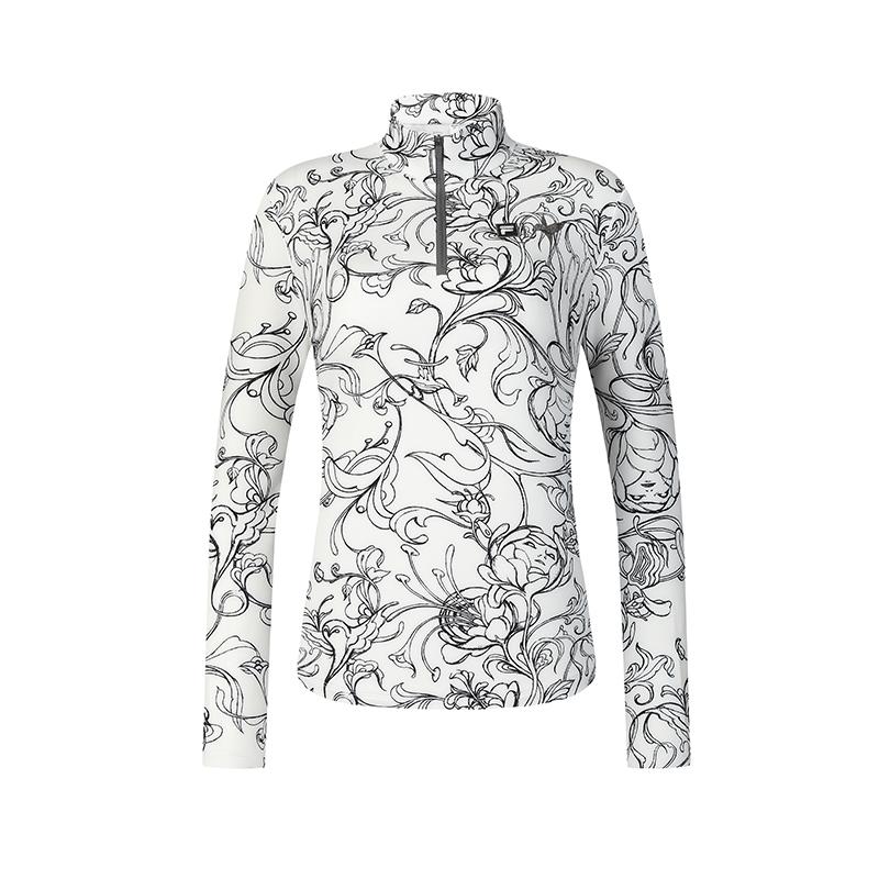 

New FILA T Shirt Women s All Over Print A11W446205FZA 165/84A/M