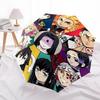 1pc Demon Slayer Characters Outdoor Umbrella - Automatic Opening/Closing - Portable 3-Fold Design - 8-Rib Iron Frame - Festival Gift for Fans, Travele