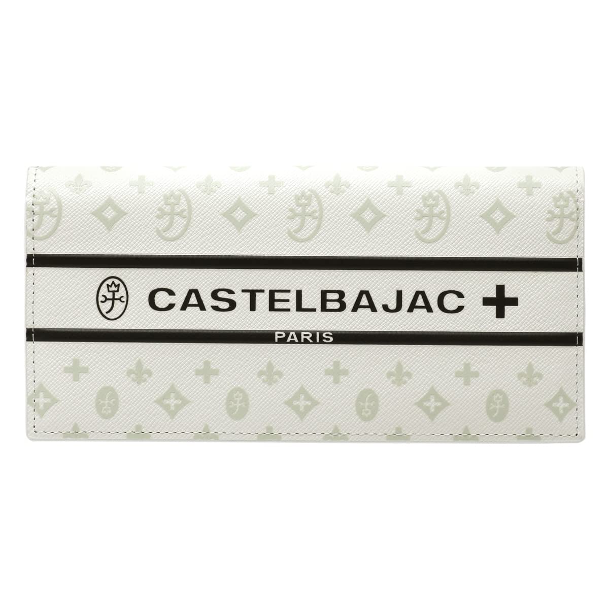 

Довгий чохол для гаманця Genuine Leather Bijou 097604 Thin Monogram POP Bowhide Leather White [Castelbajac] для чоловіків [31]