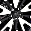 56mm Car Wheel Center Caps Badge Covers Emblem Stickers For Ford Focus Mustang MK7 Mondeo Mk4 Fusion Kuga Transit Edge Styling