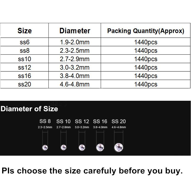 A Drill, Protein Flat Bottom Drill, Round Glass Drill Diy Nail Art Crystal Drill Mobile Phone Case Jewelry Accessories