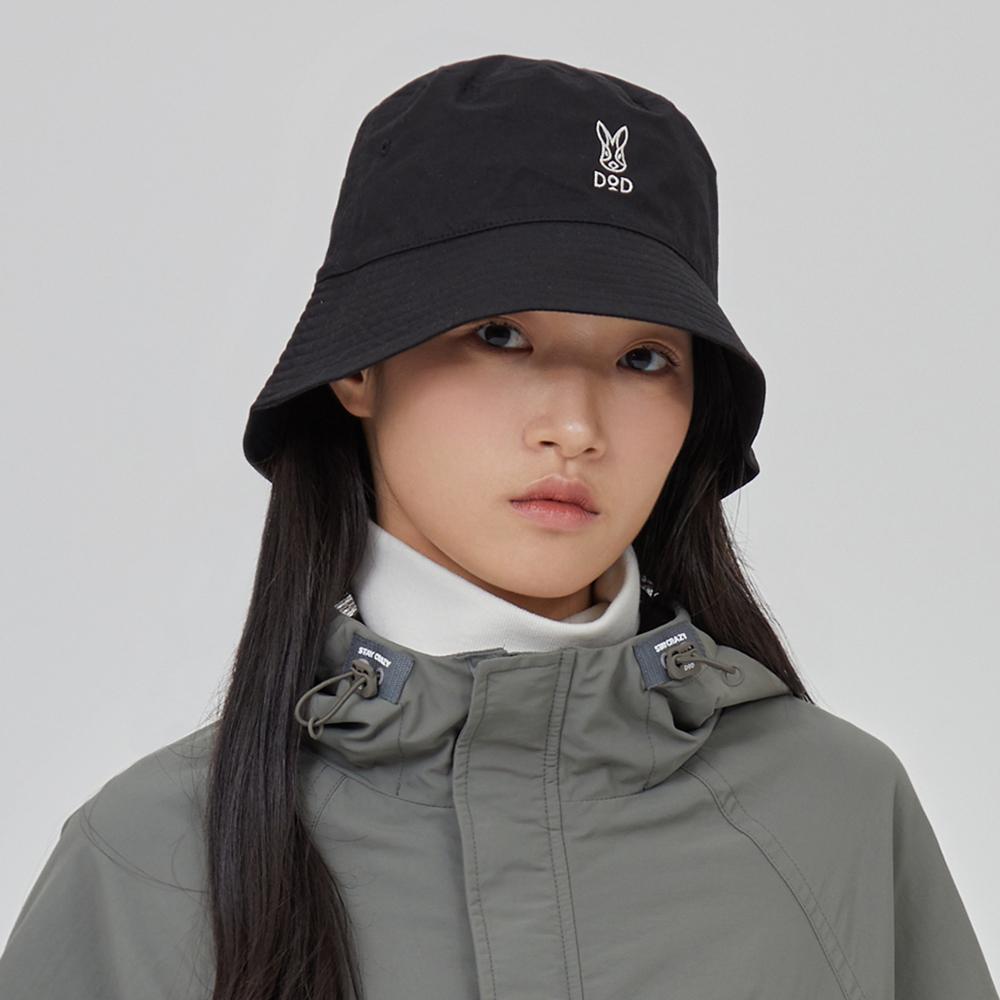 DOD Cotton Basic Bucket Hat - Black