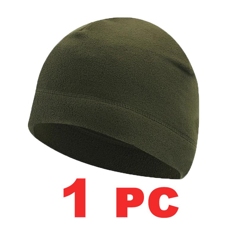 Fleece Warm Hat Winter Cap Men Women Outdoor Sports Skiing Cycling Hat Windproof Soft Beanie Cap Male Lady Autumn Winter Hats