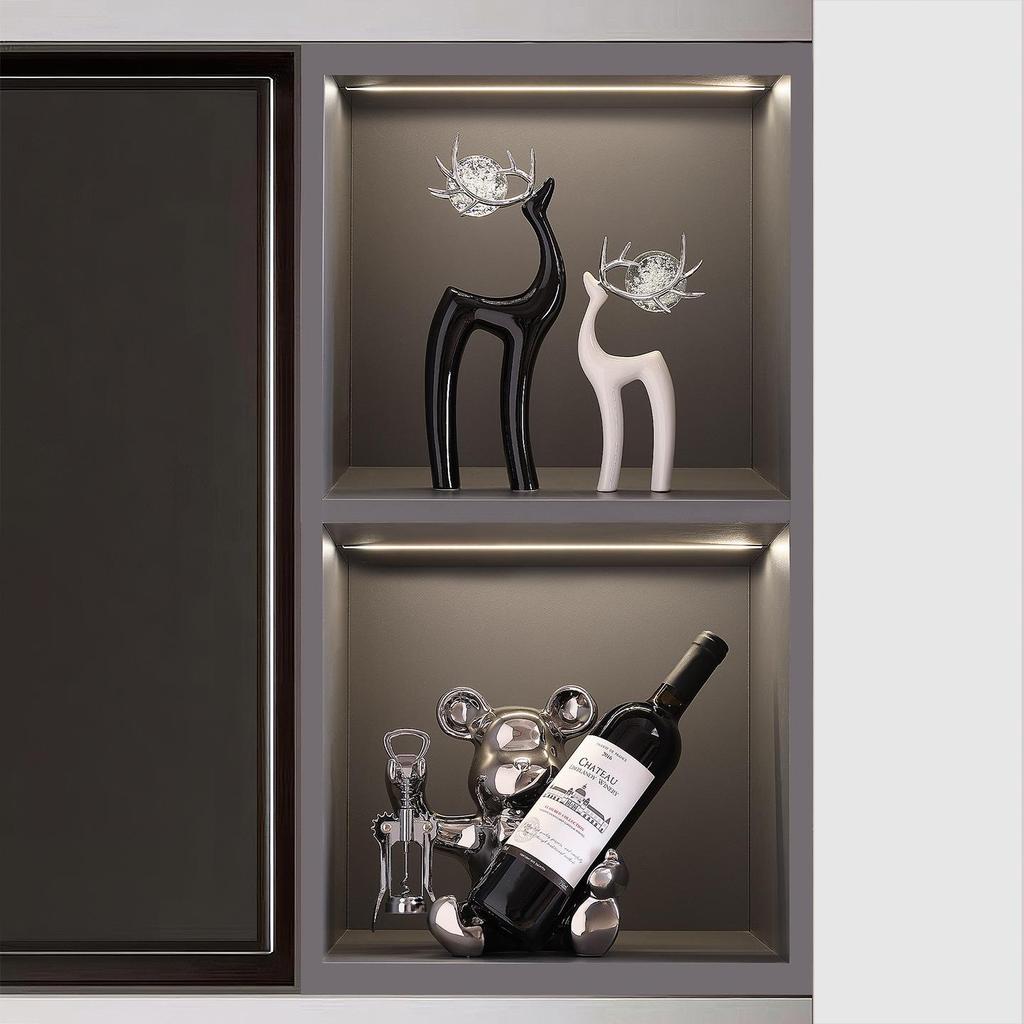 Fulu Luxury Living Room Tabletop Ornaments: High-End Decor for Wine Cabinets, TV Sideboards, and Housewarming Gifts