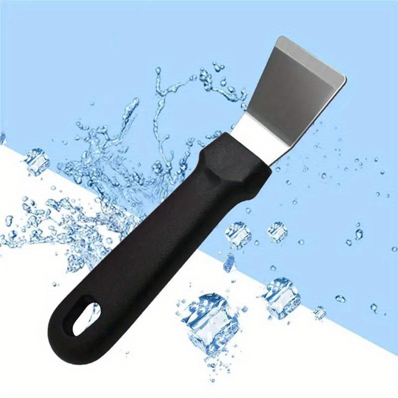 1pcs, Kitchen Cleaning Shovel, Freezer Ice Remover Shovel, Multifunctional Household Cleaning Shovel, Kitchen Gas Stove Range Hood Pot Bottom Shovel