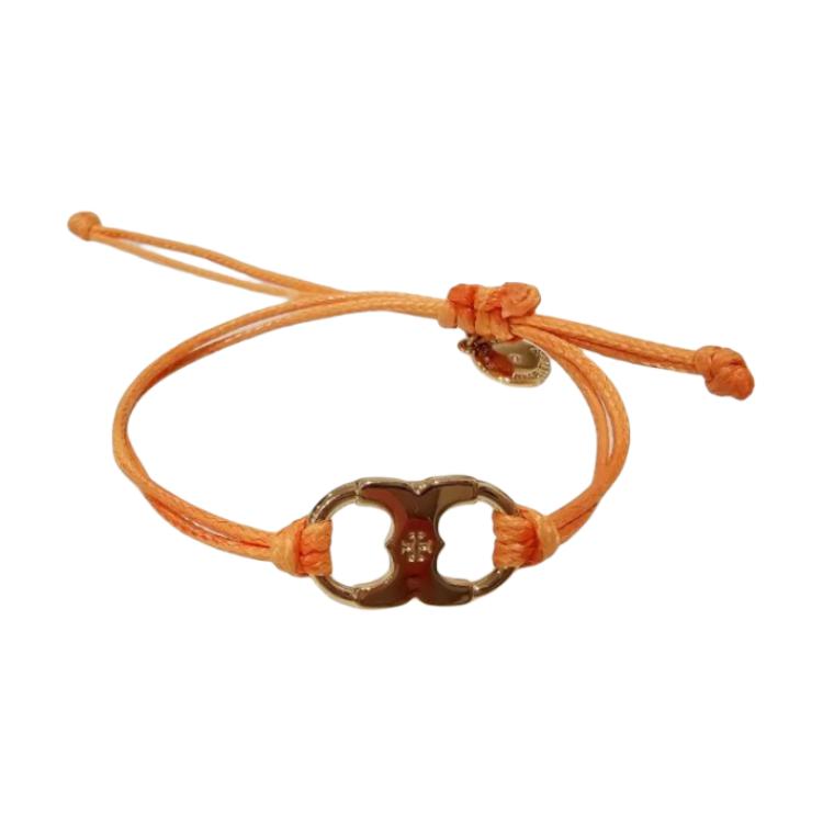 Tory Burch Logo Fashion Casual Bracelet Women bracelet Brass 53484-823 Orange,F