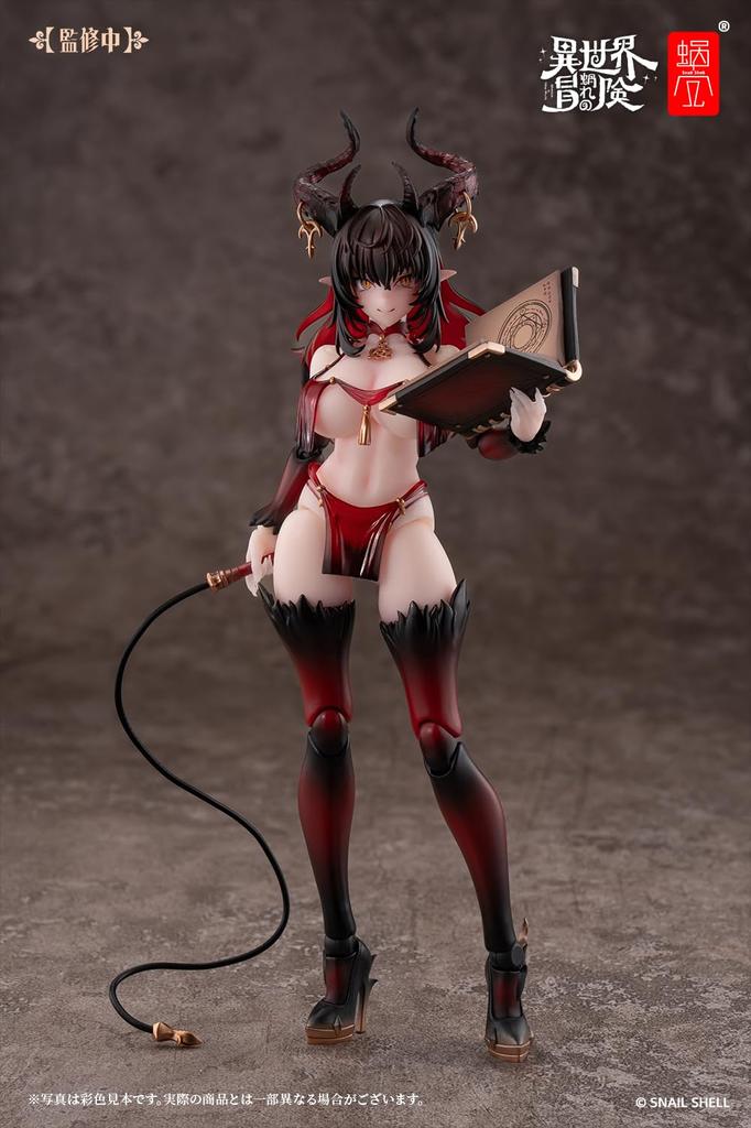 Snail Shell RPG-01SP Succubus Rustia Phase Two 1/12 Scale, Approximately 158mm, PVC, ABS, POM, and Alloy Painted Movable Figure