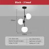Nordic LED Glass Ceiling Light Multi Head Light For Cloakroom Balcony Halllway Entryway Living Room Home Decor Illumination