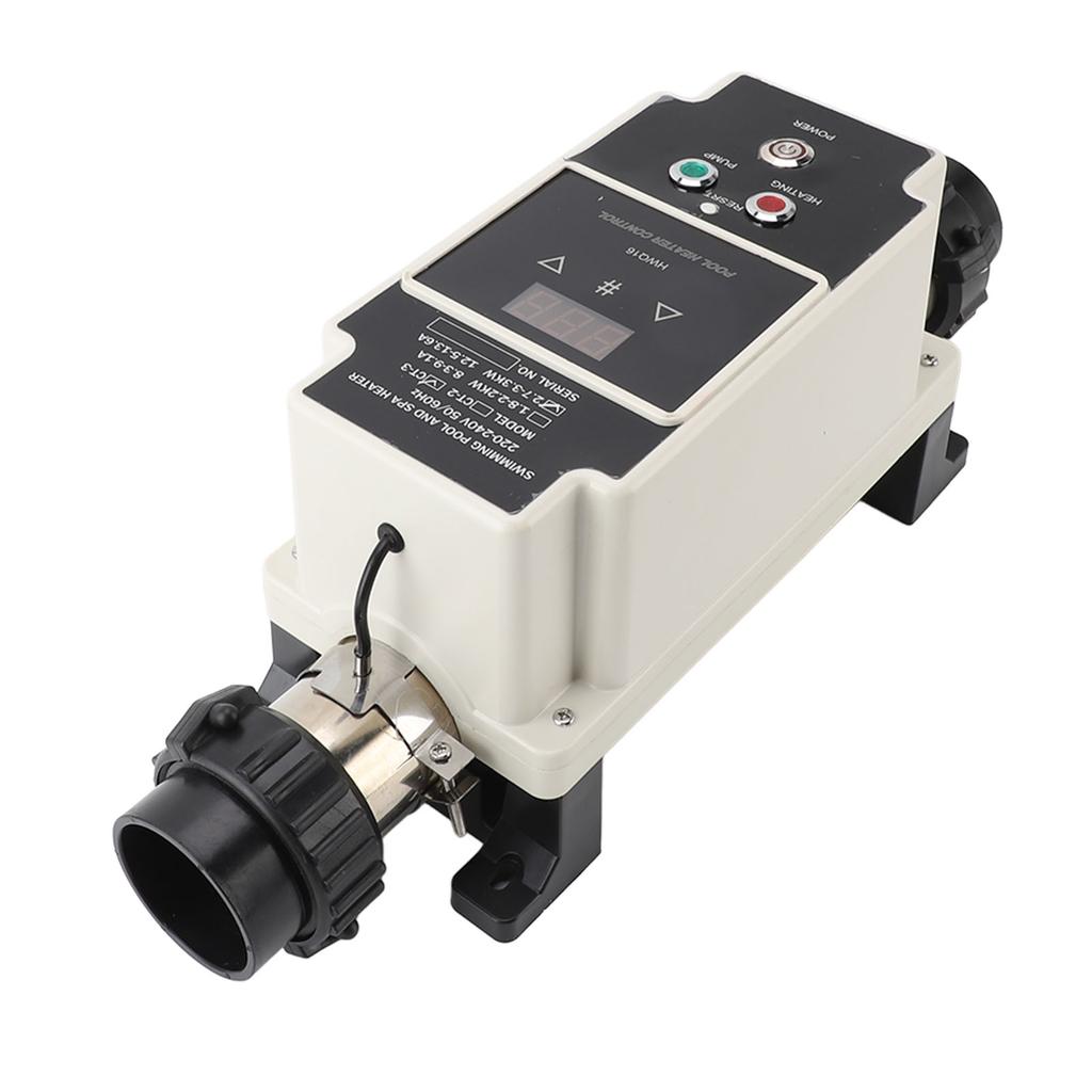 Pool Heater Electric Swimming Pool Water Heater Hot Tub Thermostat with Digital Display for Hot Tub Spa Bathtub