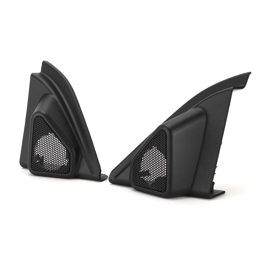 2pcs Car Door Tweeter Speaker Cover Trim Loudspeaker Decor Replacement for LevinCorolla 2014?2019
