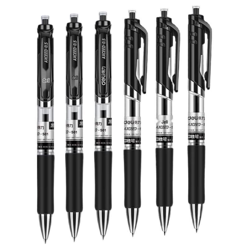 Deli S01 Retractable Gel Pen