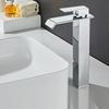 Waterfall Basin Faucet Gold and Black Sink Waterfall Mixers Bathroom Faucet Deck Mounted Washbasin Taps
