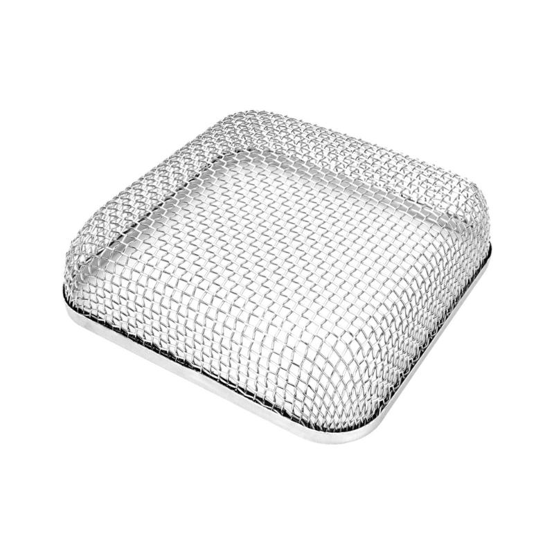 Ventilationsgaller i rostfritt stål för husbil med gummipackning Insektskyddande Hölje Reptålig Design För Utomhuscamping